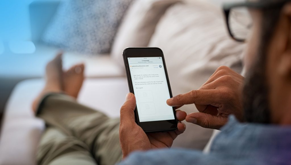 sales enablement innehåll i mobil