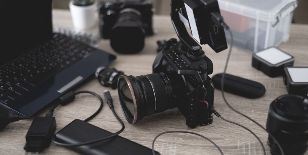 videomarknadsföring - videokamera